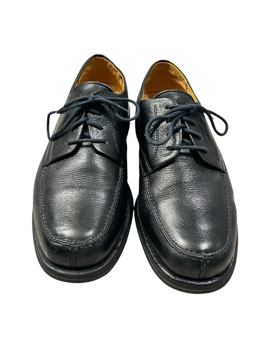Sandro Moscoloni Vineyard Men’s Pebbled Leather Lace-Up Oxford Dress Shoes 9.5